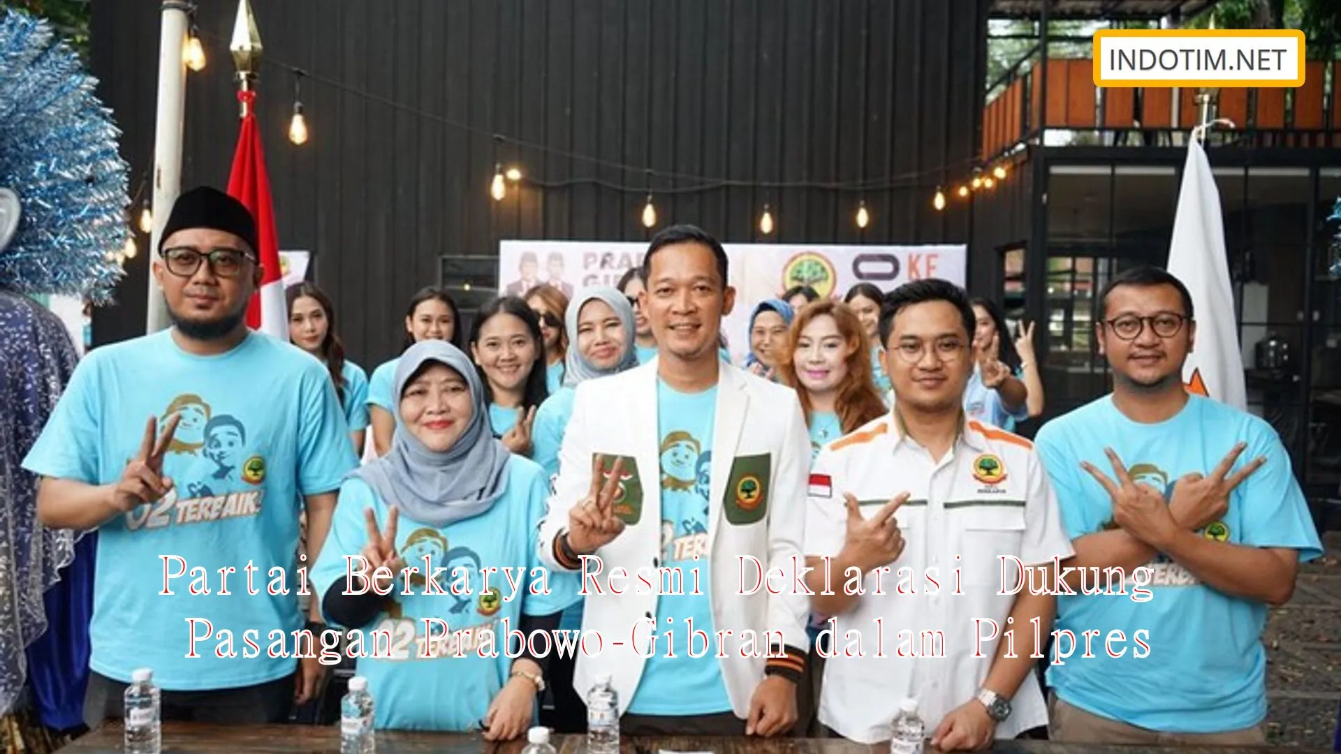 Partai Berkarya Resmi Deklarasi Dukung Pasangan Prabowo-Gibran dalam Pilpres