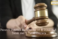 Pasutri Pemalsu Materai Rp 37 M Dihukum 6 Tahun dan 5 Tahun Penjara