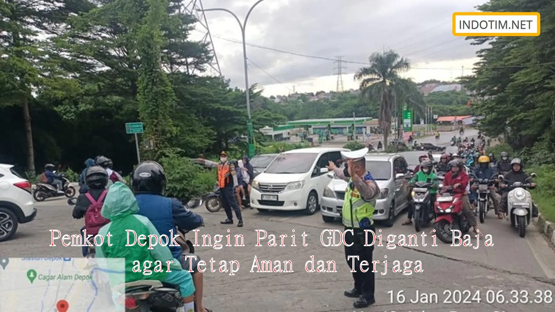 Pemkot Depok Ingin Parit GDC Diganti Baja agar Tetap Aman dan Terjaga