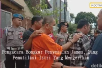 Pengacara Bongkar Penyesalan James, Sang Pemutilasi Istri Yang Mengerikan