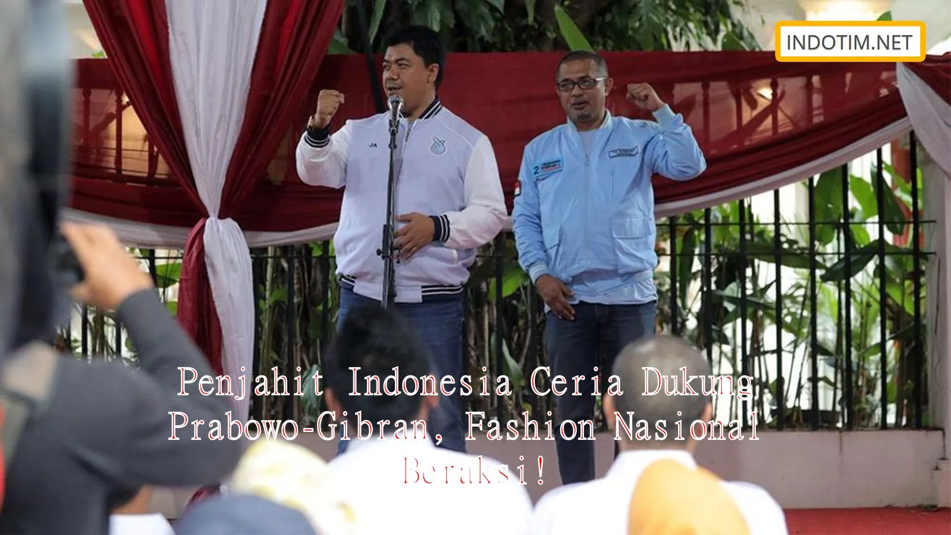 Penjahit Indonesia Ceria Dukung Prabowo-Gibran, Fashion Nasional Beraksi!