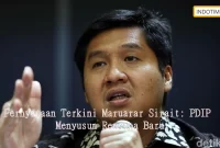 Pernyataan Terkini Maruarar Sirait: PDIP Menyusun Rencana Baru