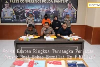 Polda Banten Ringkus Tersangka Penipuan Proyek Besi Bekas Bernilai Rp 1 Miliar!