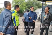 Polisi Kejar Perampok Brutal dan Sandera di Restoran Cibubur