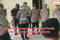 Polsek Kebayoran Baru Sosialisasi Pemilu Damai di Hotel untuk Keterlibatan Publik