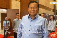 Prabowo: Barat Memiliki Daya Tarik Bagiku, Tapi Tidak Selalu Sama untuk Kita