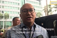 Prabowo Bersiap Hadir di KPK: Membangun Gagasan Antikorupsi