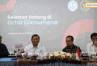 Prabowo Bersua dengan Pengurus PGI