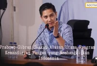 Prabowo-Gibran Ungkap Alasan Utama Program Kemandirian Pangan yang Membangkitkan Indonesia