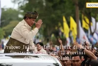 Prabowo Jalani Safari Politik di Pulau Sumatera: Mengunjungi 10 Provinsi dalam 2 Bulan Terakhir