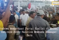 Prabowo Memperkuat Partai Koalisi di Medan, Hadirnya Bobby Nasution Membawa Semangat Baru