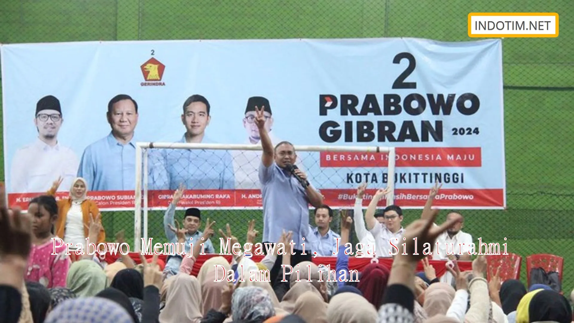 Prabowo Memuji Megawati, Jaga Silaturahmi Dalam Pilihan