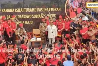 Prabowo Siap Membuat SMA Taruna Nusantara di Kalimantan