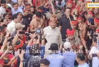 Prabowo: Tidak Takut dengan Penilaian Rendah yang Diberikan!