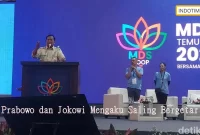 Prabowo dan Jokowi Mengaku Saling Bergetar