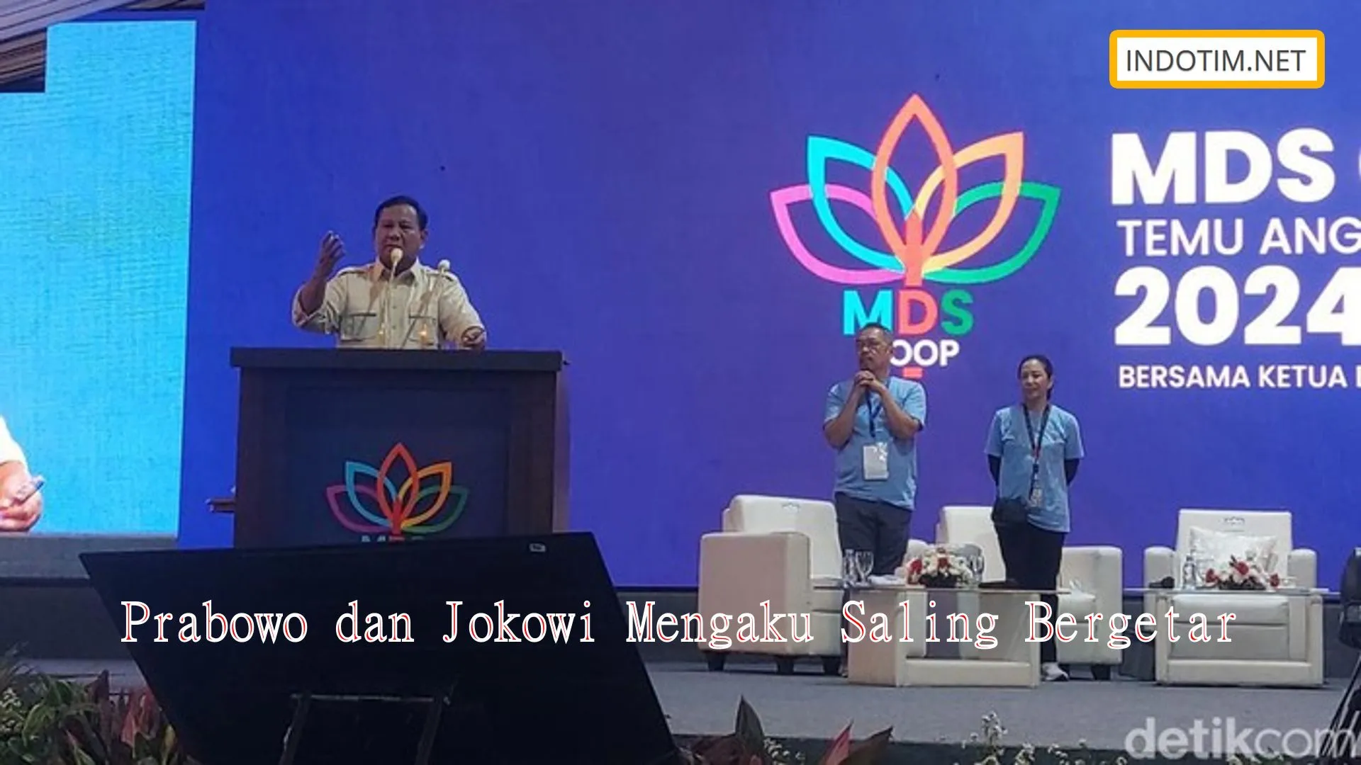 Prabowo dan Jokowi Mengaku Saling Bergetar