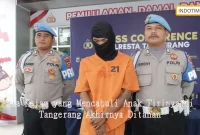 Pria Kejam yang Mencabuli Anak Tirinya di Tangerang Akhirnya Ditahan