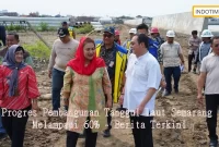 Progres Pembangunan Tanggul Laut Semarang Melampaui 60% - Berita Terkini