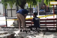 Puslabfor: Penyelidikan TKP Tragedi Tembok Roboh di Tebet