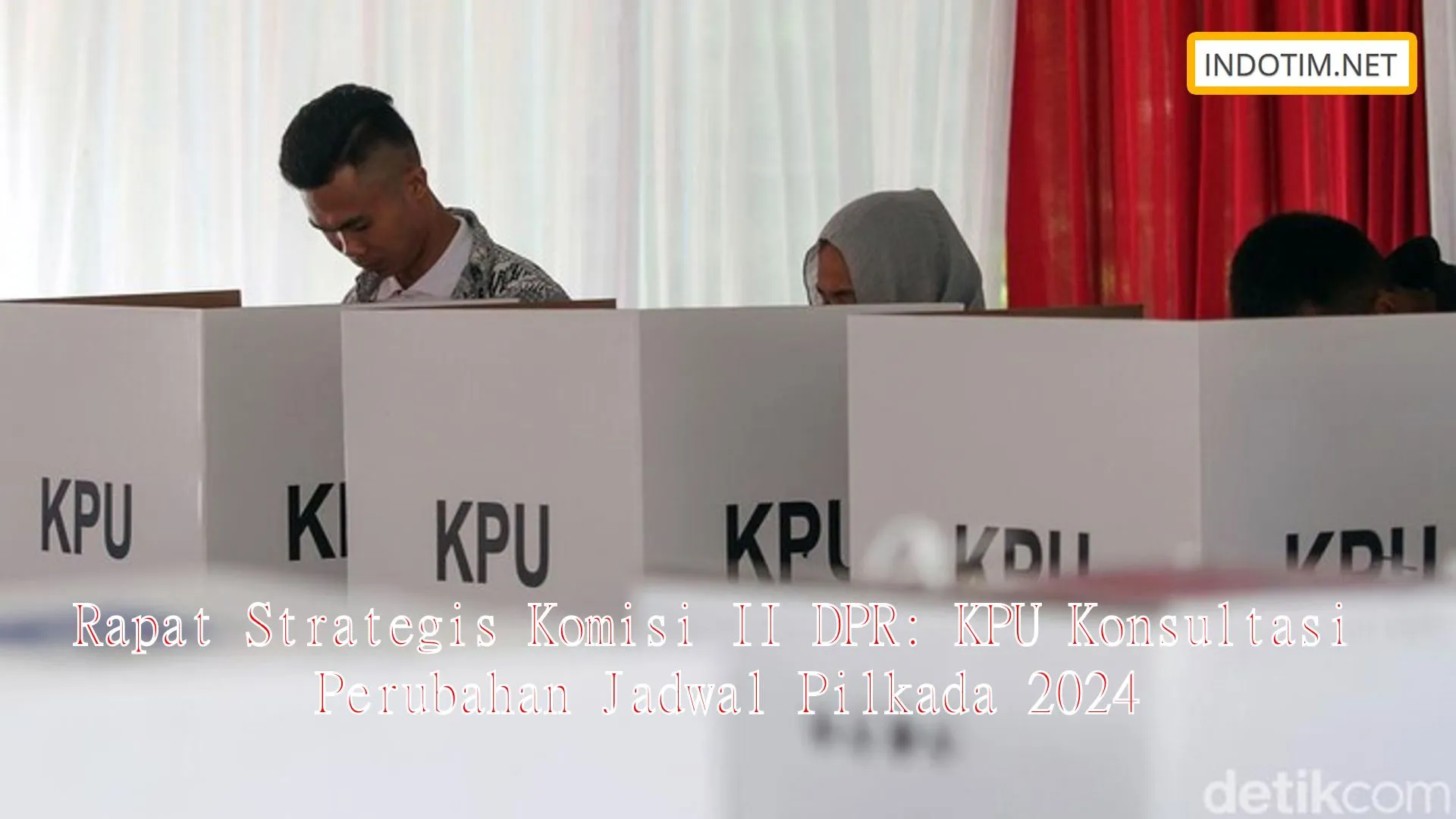 Rapat Strategis Komisi II DPR: KPU Konsultasi Perubahan Jadwal Pilkada 2024