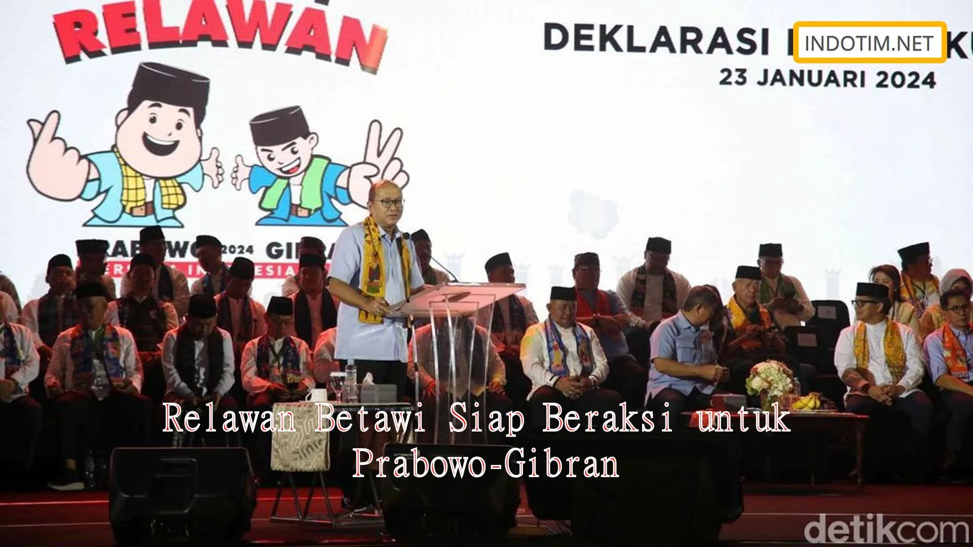 Relawan Betawi Siap Beraksi untuk Prabowo-Gibran