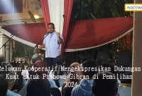 Relawan Kooperatif Mengekspresikan Dukungan Kuat untuk Prabowo-Gibran di Pemilihan 2024