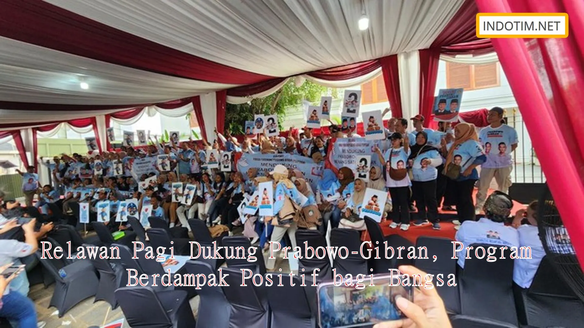 Relawan Pagi Dukung Prabowo-Gibran, Program Berdampak Positif bagi Bangsa