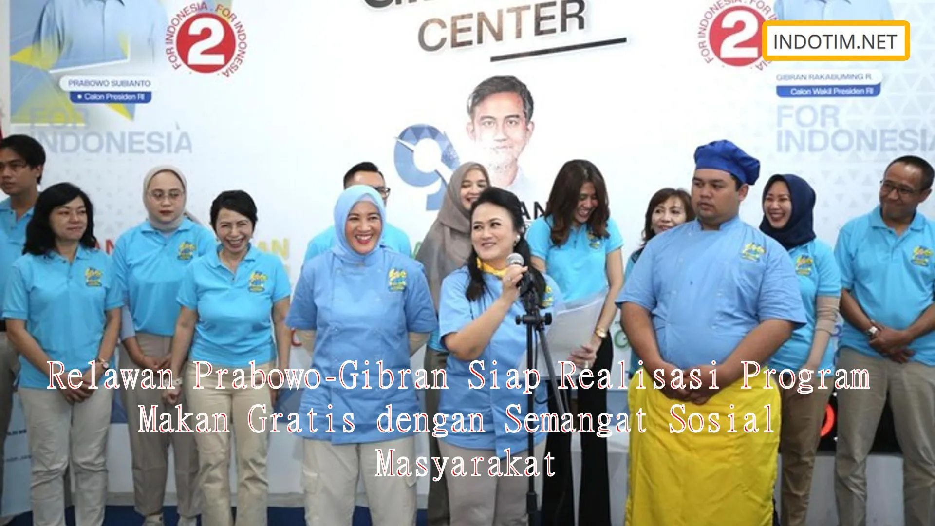 Relawan Prabowo-Gibran Siap Realisasi Program Makan Gratis dengan Semangat Sosial Masyarakat
