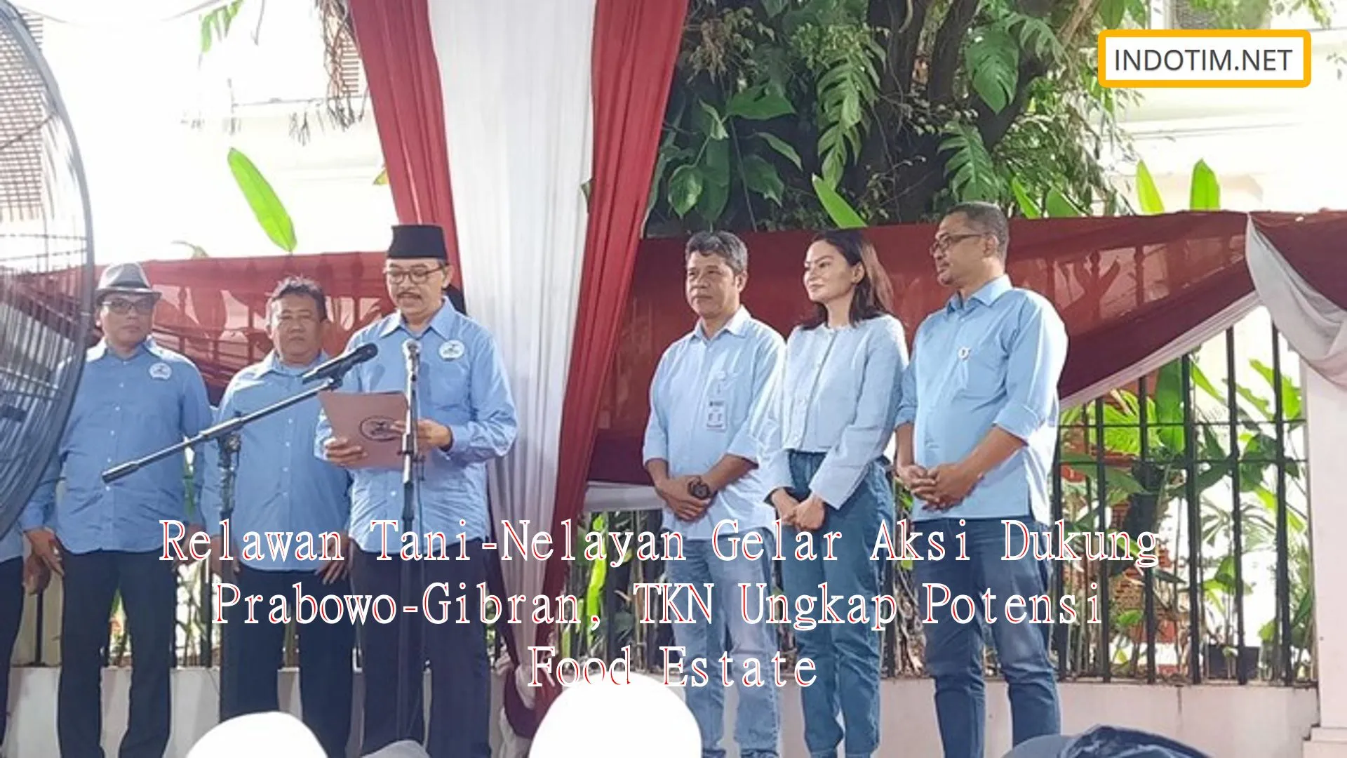 Relawan Tani-Nelayan Gelar Aksi Dukung Prabowo-Gibran, TKN Ungkap Potensi Food Estate