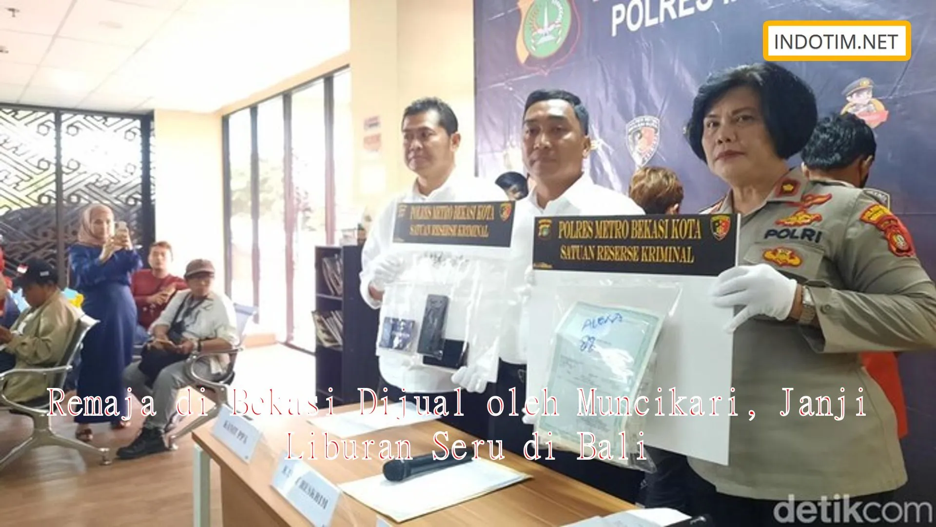 Remaja di Bekasi Dijual oleh Muncikari, Janji Liburan Seru di Bali