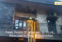 Rumah Hangus Dilalap Api di Priok, Penyelamatan yang Menggetarkan