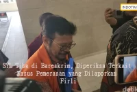 SYL Tiba di Bareskrim, Diperiksa Terkait Kasus Pemerasan yang Dilaporkan Firli