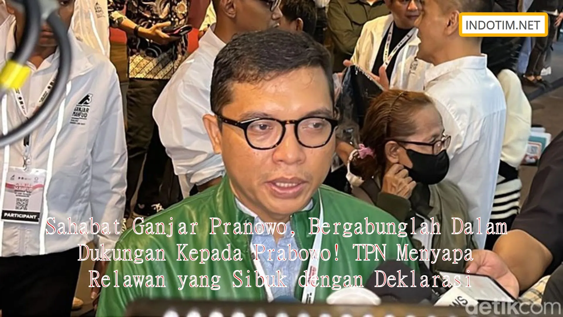 Sahabat Ganjar Pranowo, Bergabunglah Dalam Dukungan Kepada Prabowo! TPN Menyapa Relawan yang Sibuk dengan Deklarasi