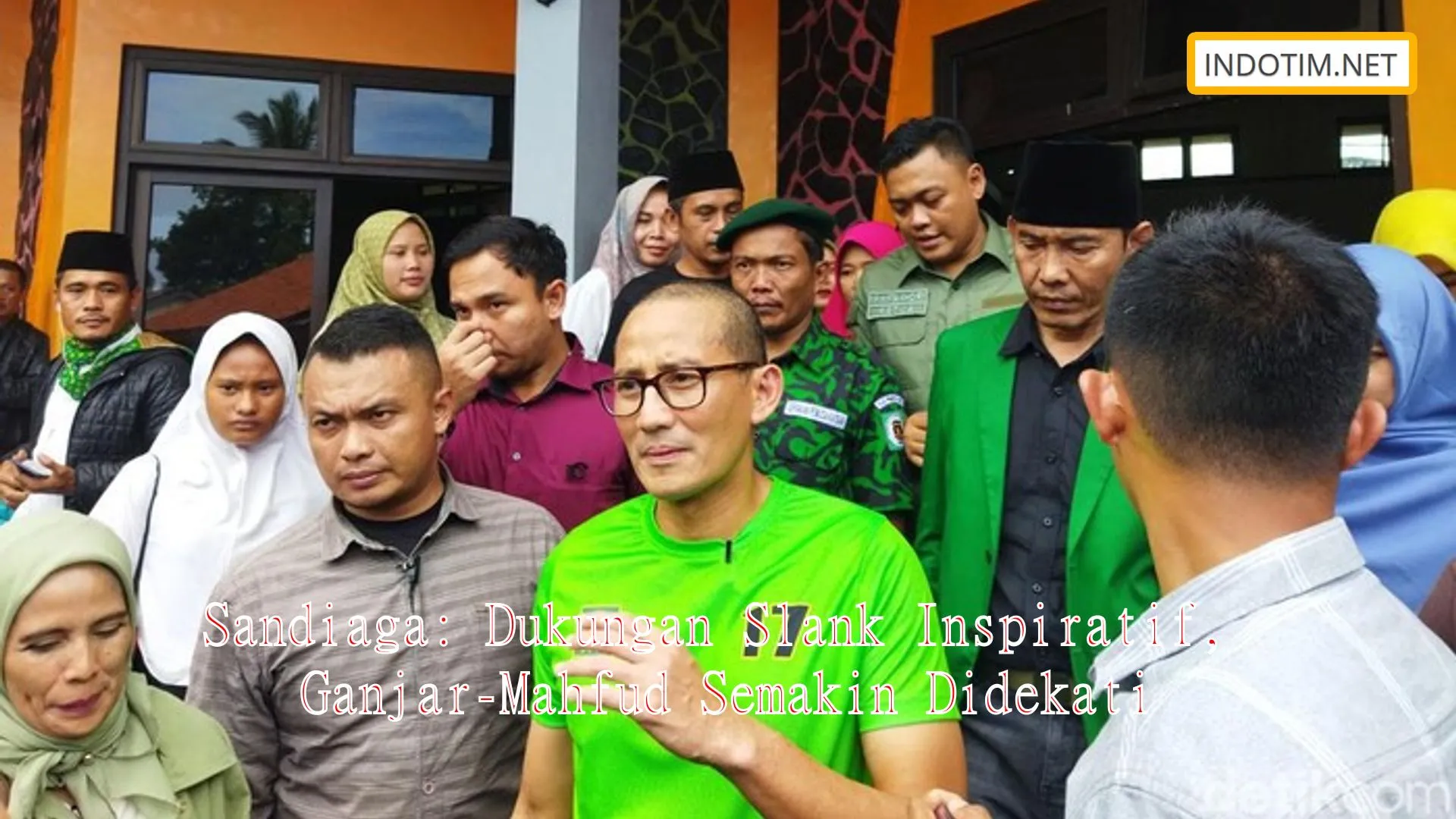 Sandiaga: Dukungan Slank Inspiratif, Ganjar-Mahfud Semakin Didekati