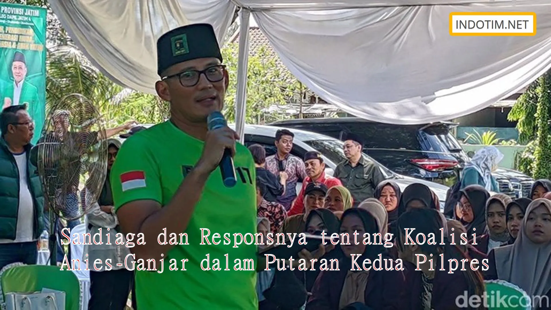 Sandiaga Dan Responsnya Tentang Koalisi Anies Ganjar Dalam Putaran Kedua Pilpres 0294