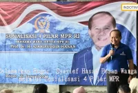 Selamatkan Bogor, Syarief Hasan Pesan Warga melalui Sosialisasi 4 Pilar MPR