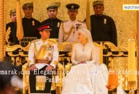 Semarak dan Elegansi Upacara Royal Bersanding Pangeran Brunei