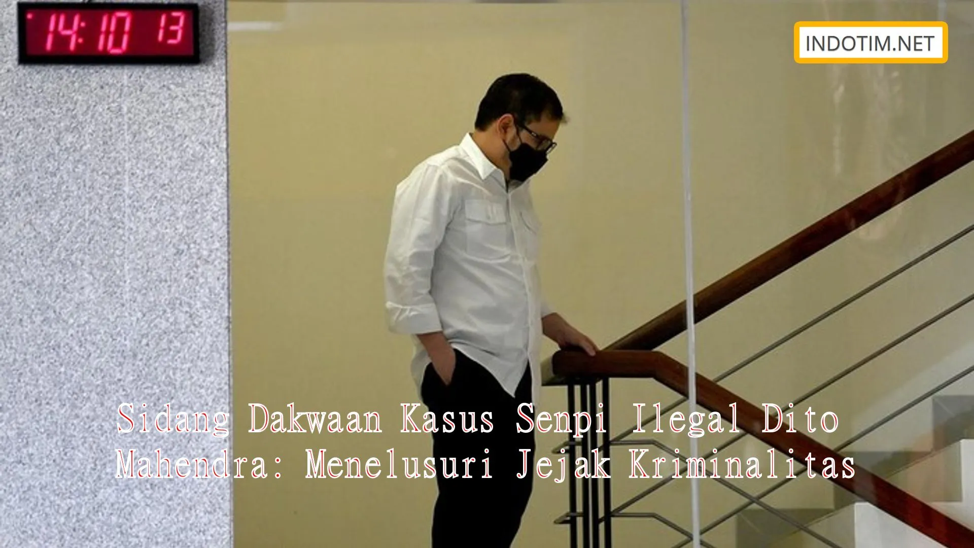 Sidang Dakwaan Kasus Senpi Ilegal Dito Mahendra: Menelusuri Jejak Kriminalitas