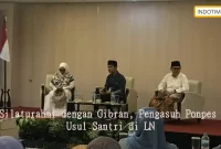 Silaturahmi dengan Gibran, Pengasuh Ponpes Usul Santri di LN