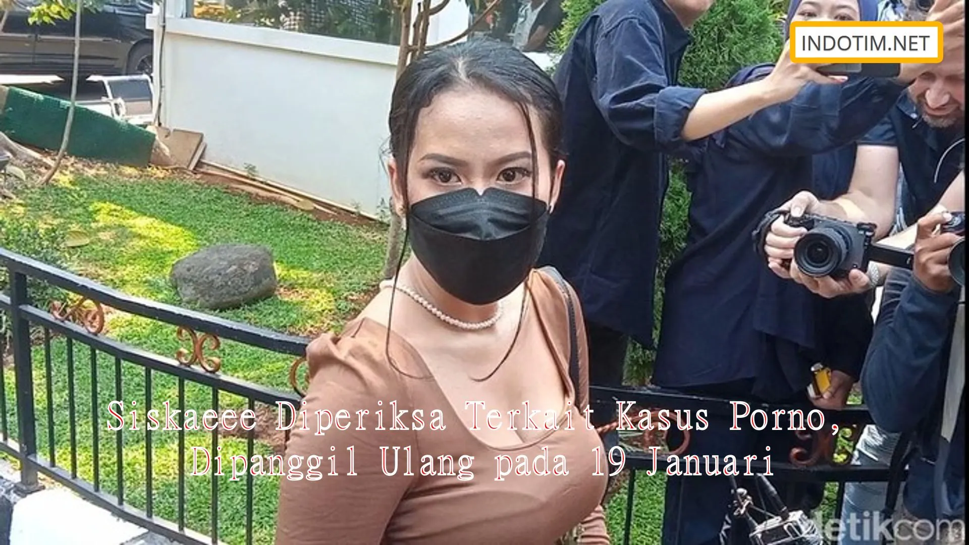 Siskaeee Diperiksa Terkait Kasus Porno, Dipanggil Ulang pada 19 Januari