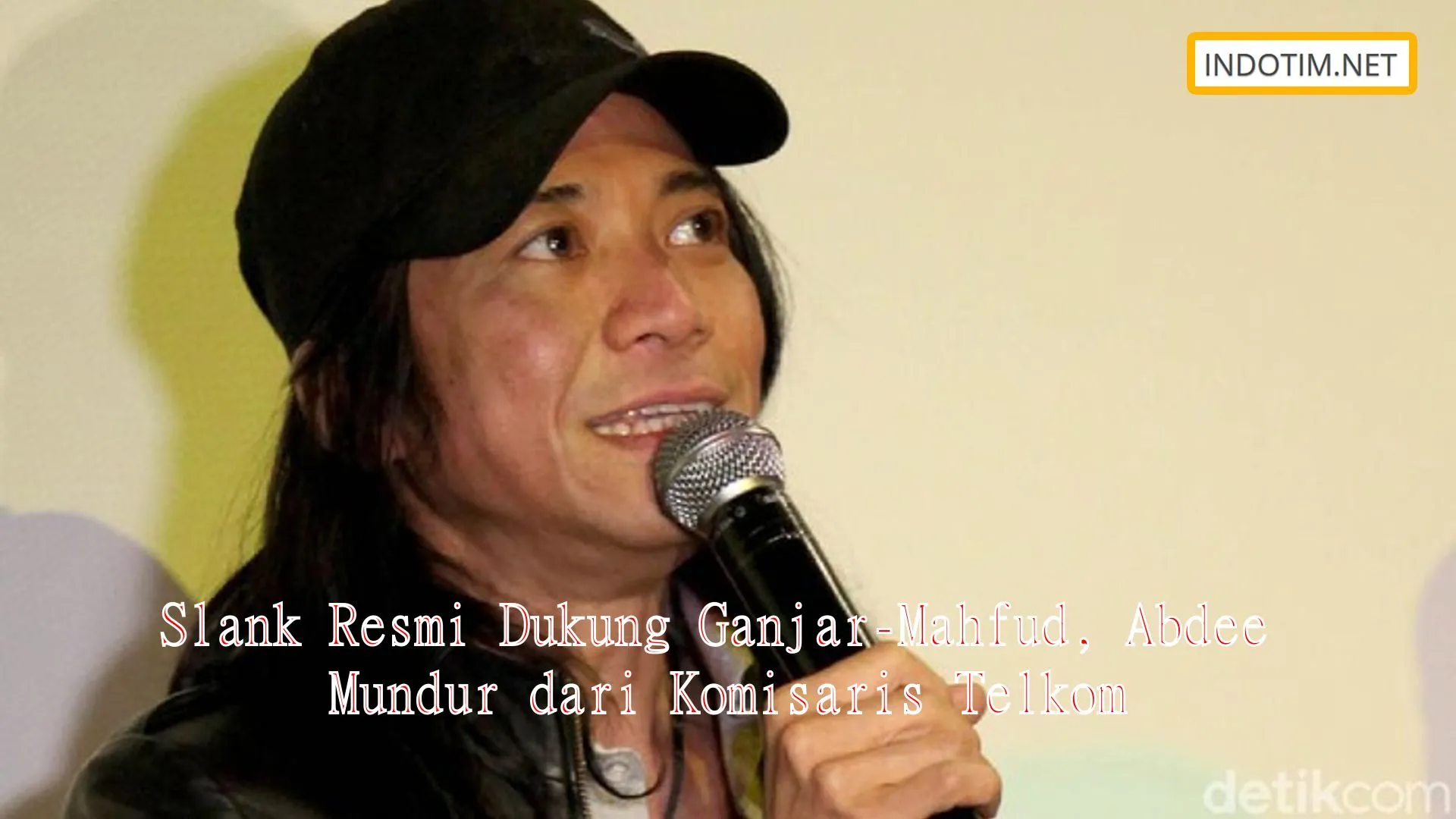 Slank Resmi Dukung Ganjar-Mahfud, Abdee Mundur dari Komisaris Telkom