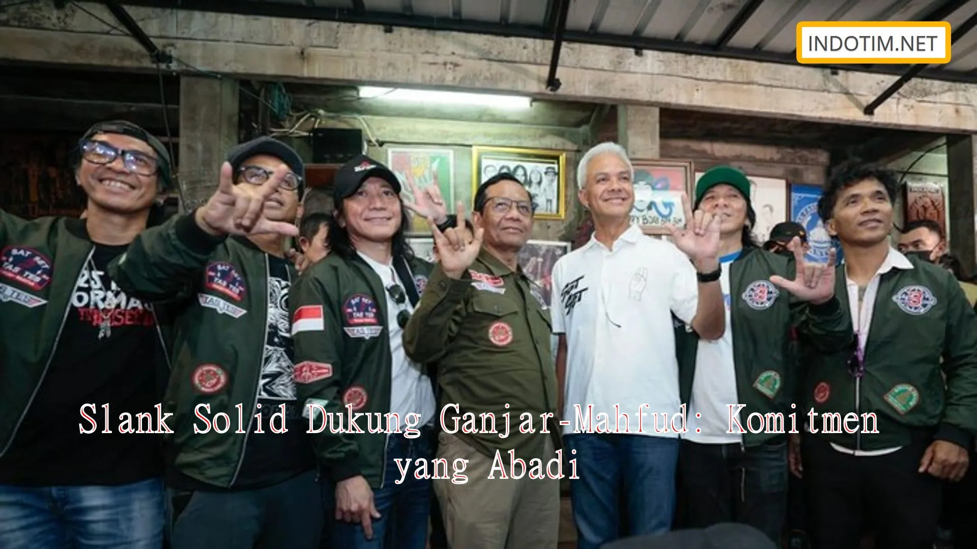 Slank Solid Dukung Ganjar-Mahfud: Komitmen yang Abadi