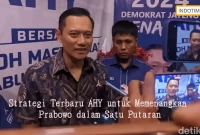 Strategi Terbaru AHY untuk Memenangkan Prabowo dalam Satu Putaran