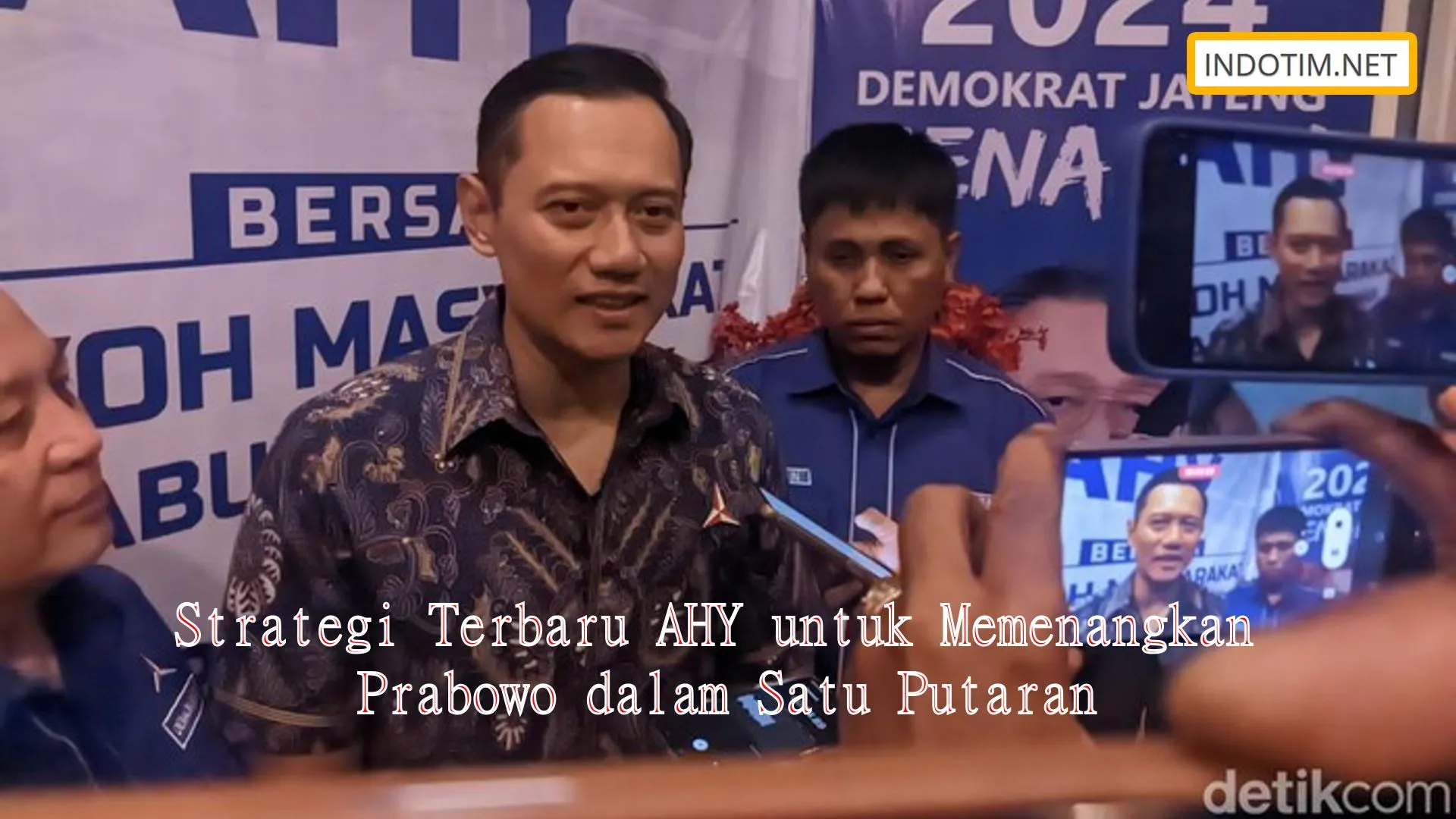 Strategi Terbaru AHY untuk Memenangkan Prabowo dalam Satu Putaran