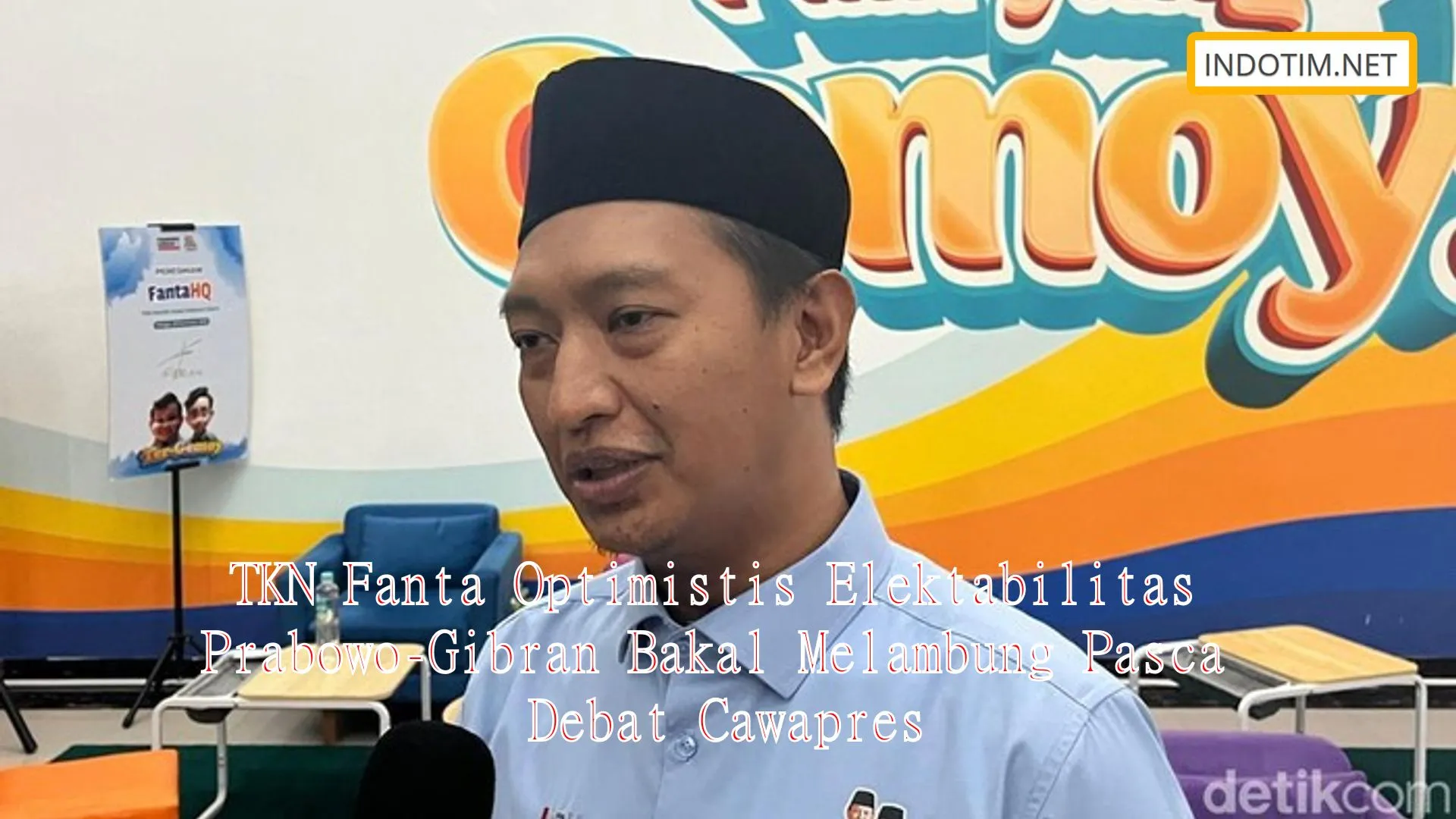 TKN Fanta Optimistis Elektabilitas Prabowo-Gibran Bakal Melambung Pasca Debat Cawapres
