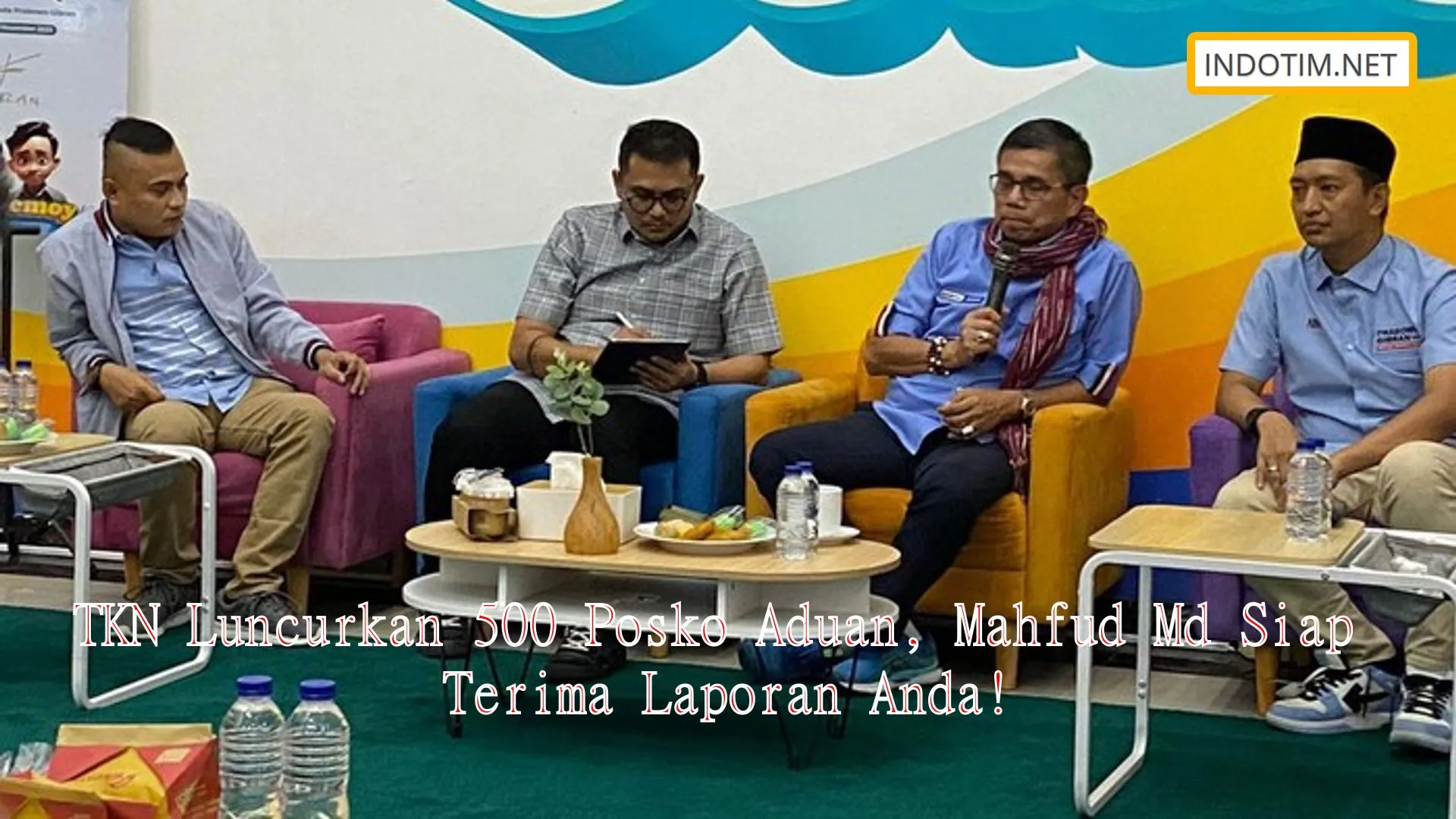 TKN Luncurkan 500 Posko Aduan, Mahfud Md Siap Terima Laporan Anda!