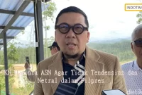 TKN Meminta ASN Agar Tidak Tendensius dan Netral dalam Pilpres