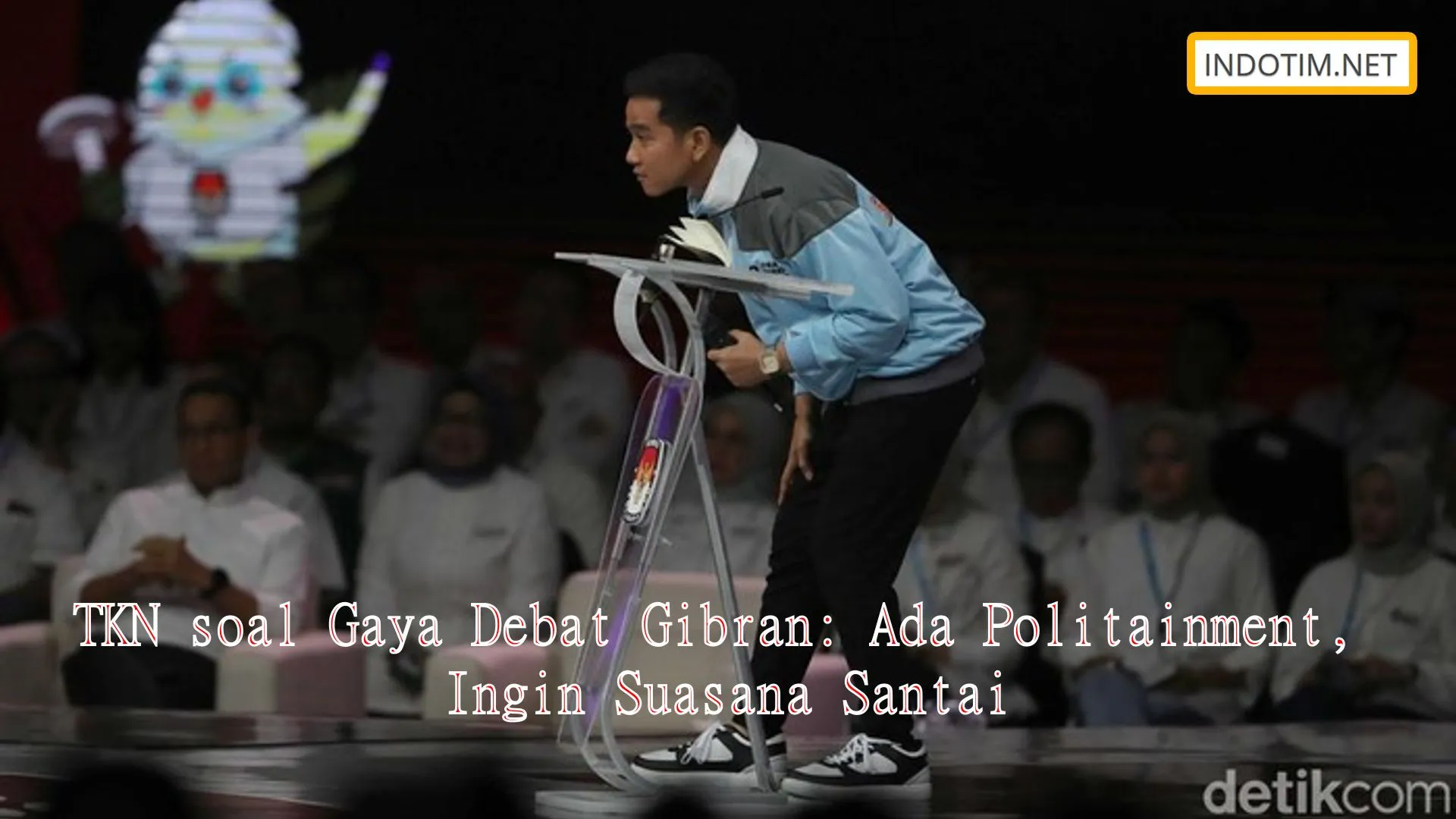 TKN soal Gaya Debat Gibran: Ada Politainment, Ingin Suasana Santai