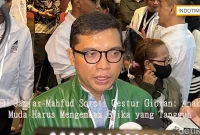 TPN Ganjar-Mahfud Soroti Gestur Gibran: Anak Muda Harus Mengemban Etika yang Tangguh