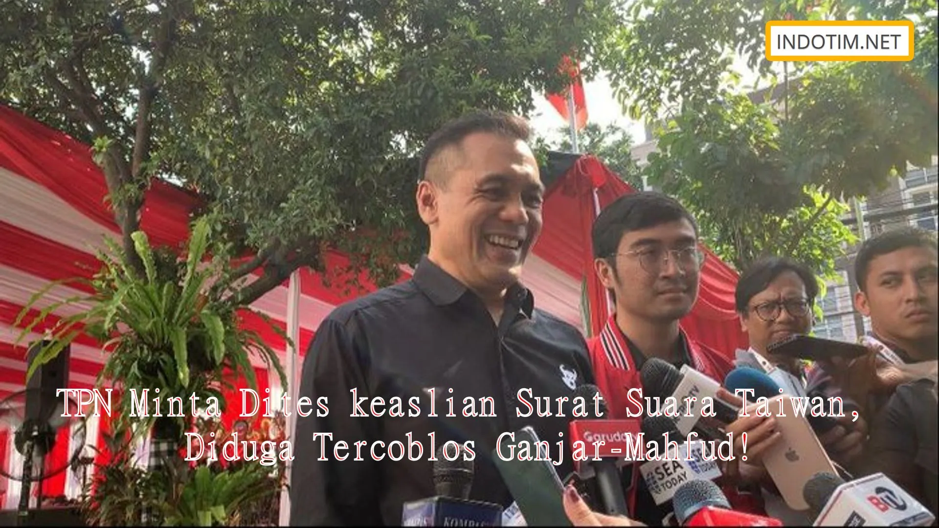 TPN Minta Dites keaslian Surat Suara Taiwan, Diduga Tercoblos Ganjar-Mahfud!